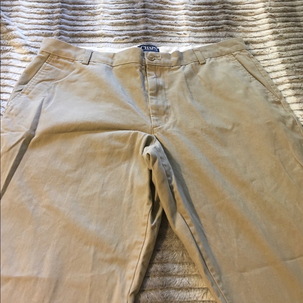 Chaps Men’s Khaki Pants 38/32